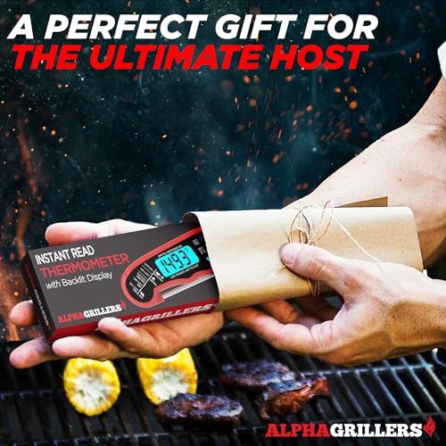 Instant Read Digital Thermometer for Grill and Cooking