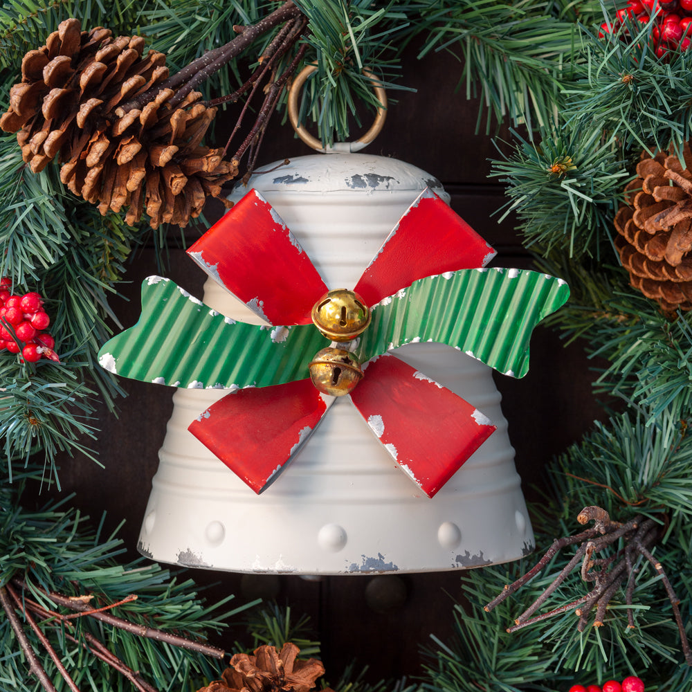Small Holiday Bow Bell