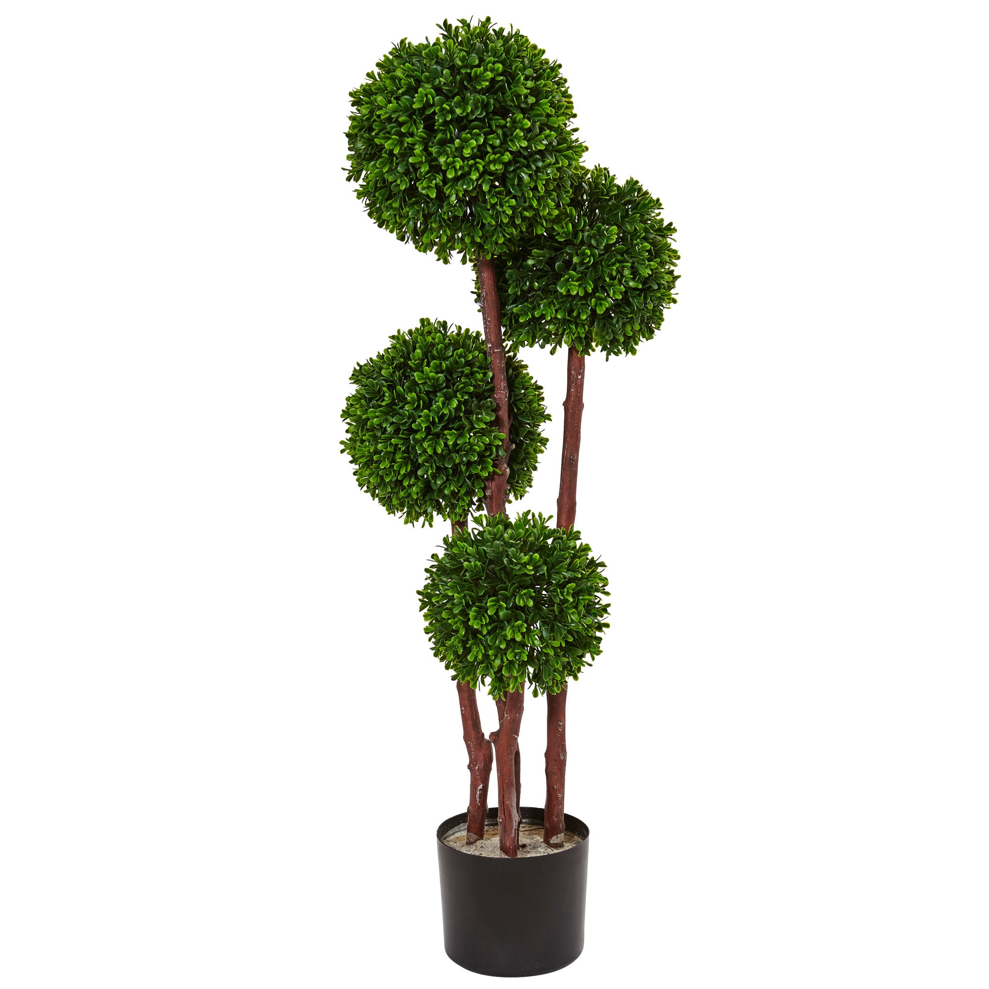 3" Boxwood Topiary Tree UV Resistant (Indoor/Outdoor)