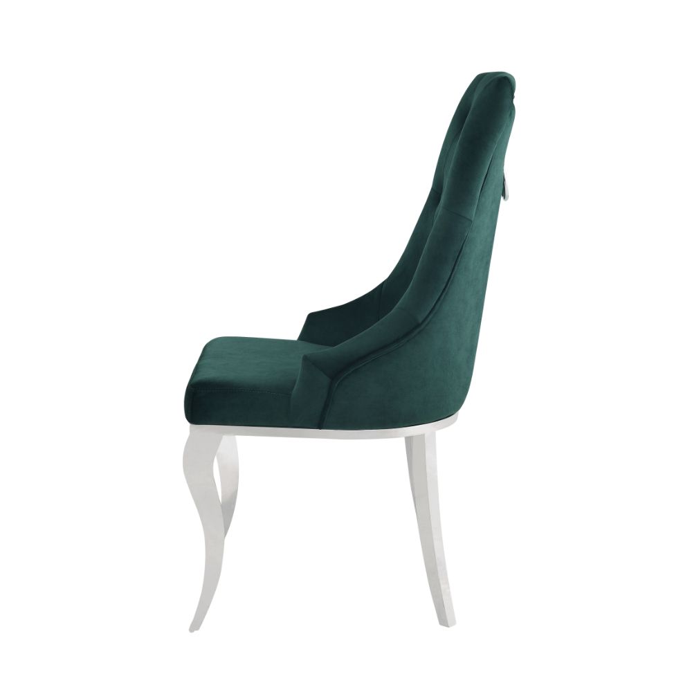 Dekel Side Chair (2Pc), Green