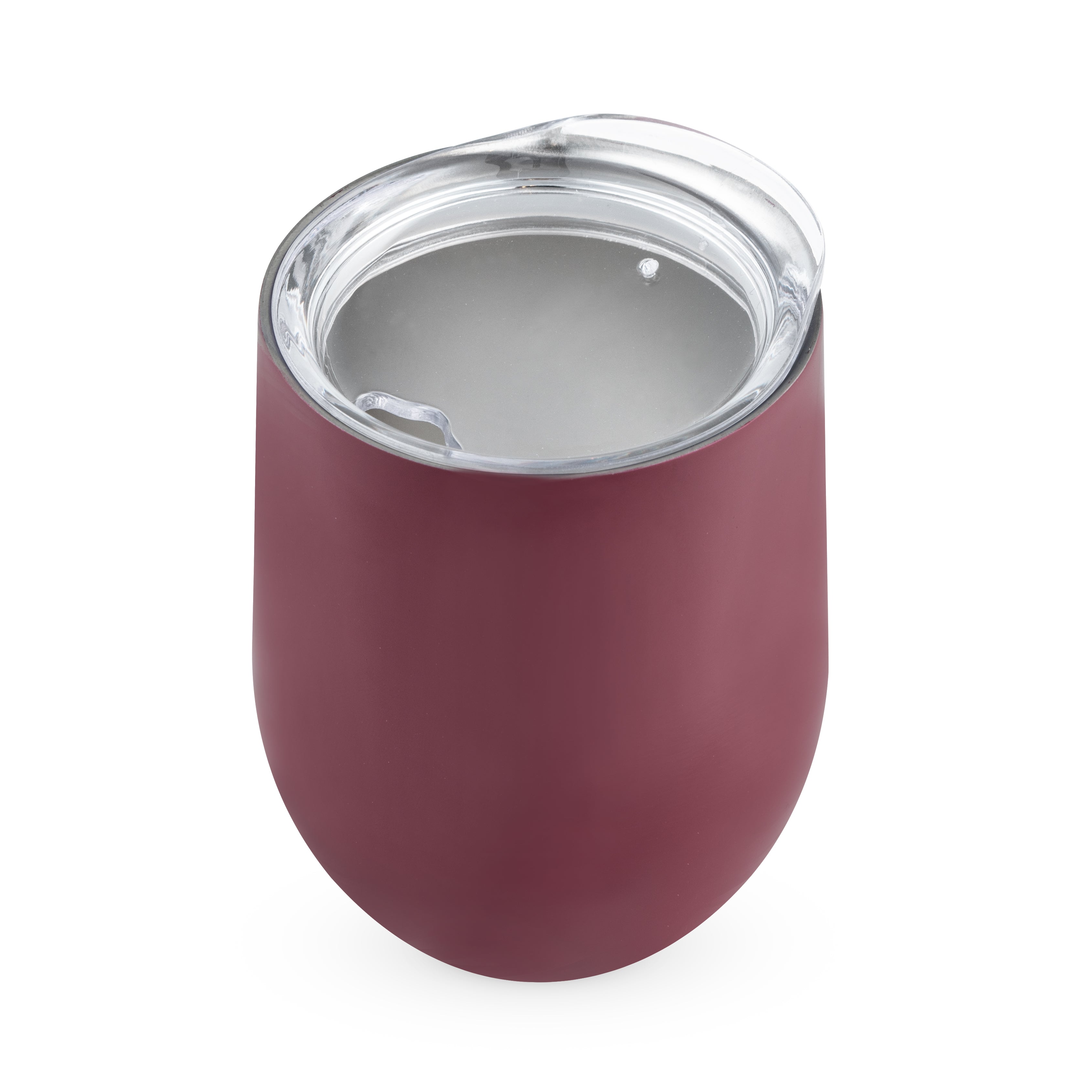 Sip & Go Stemless Wine Tumbler in Berry 