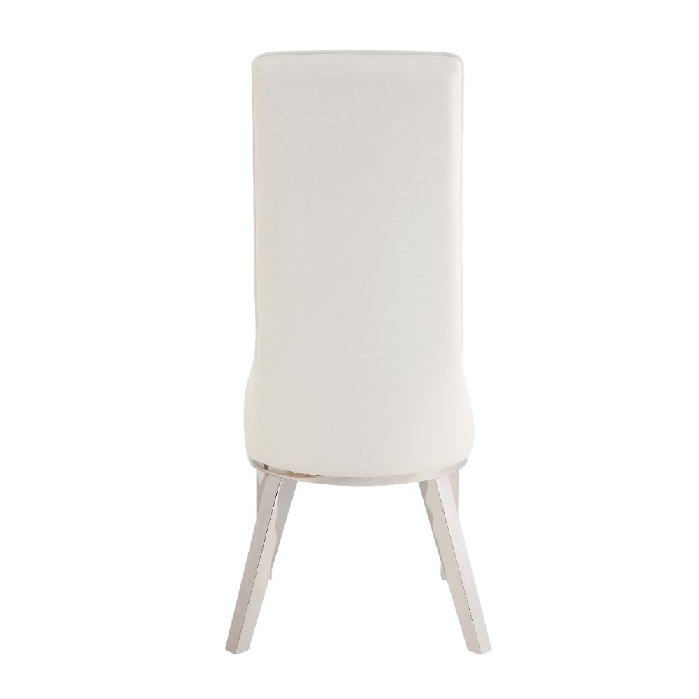 Gianna Dining Chair (2Pc), Ivory