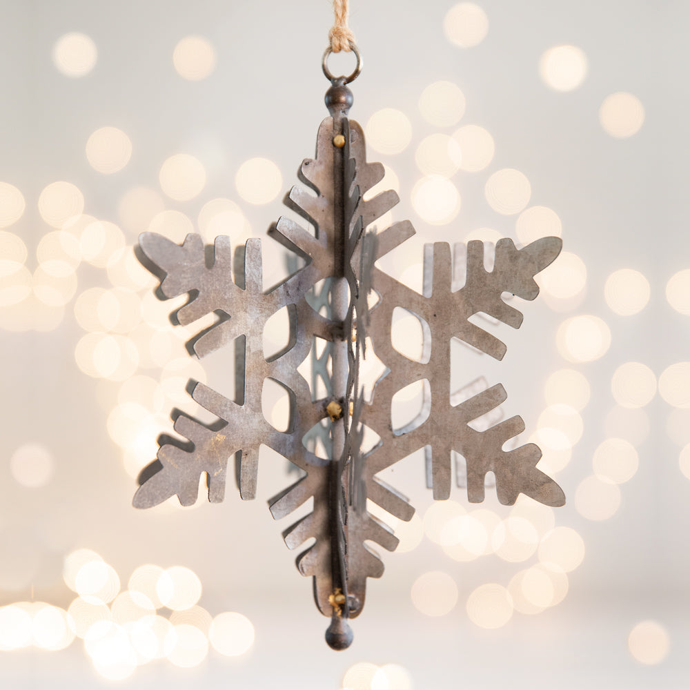 Blizzard Snowflake Ornament - Box of 2