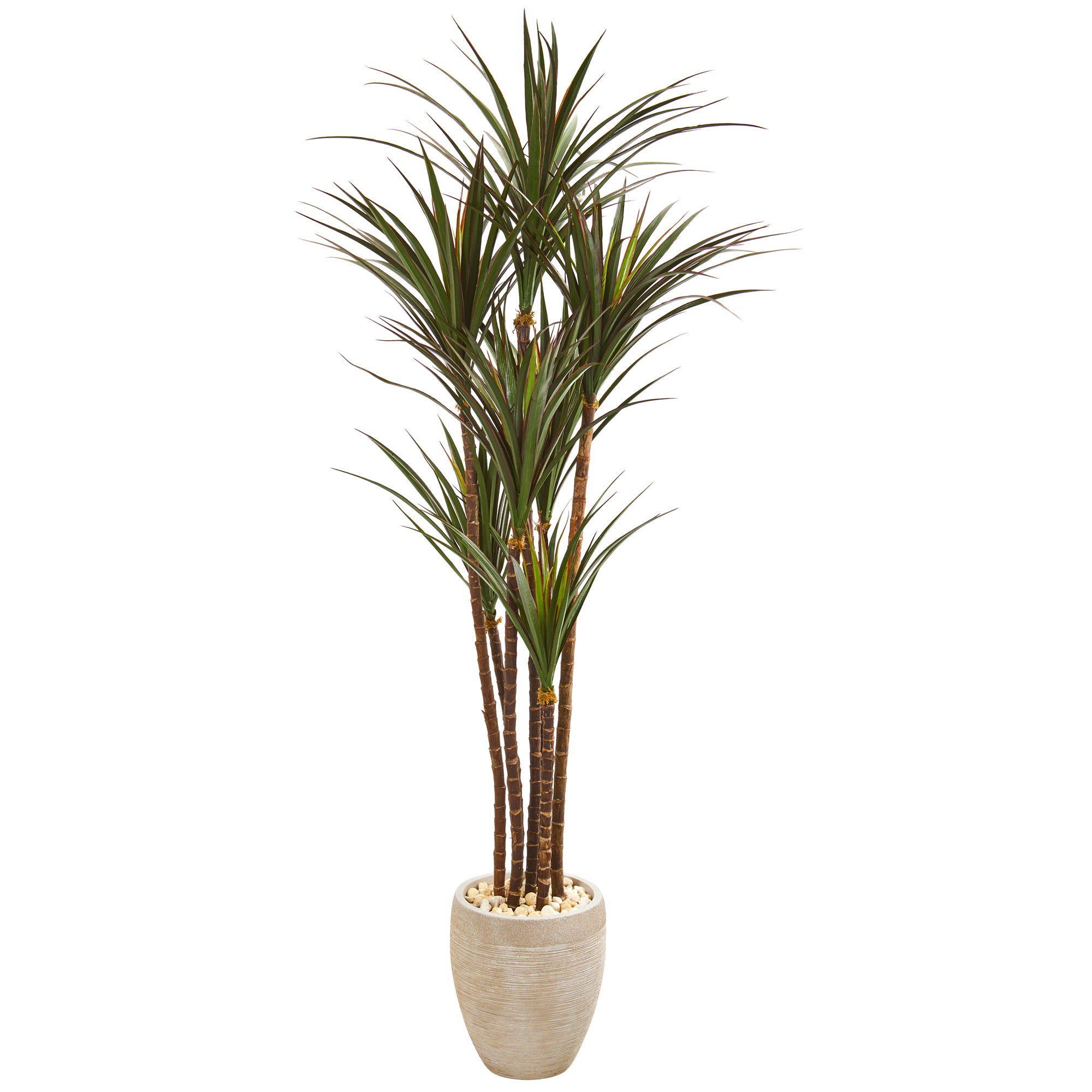 68" Giant Yucca Artificial Tree in Planter UV Resistant (Indoor/Outdoor)