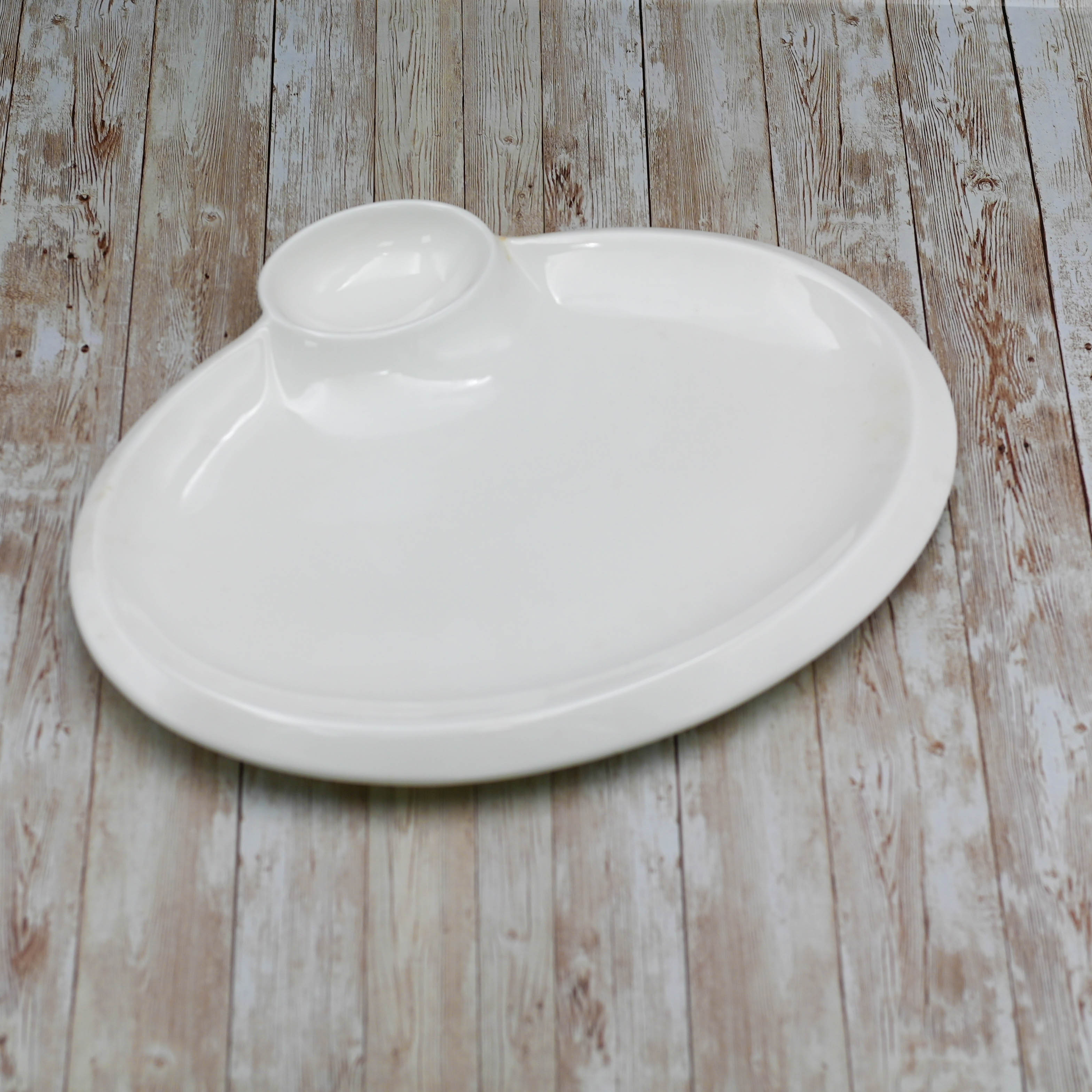 Set of 3 Fine Porcelain Oval Platter 14" 