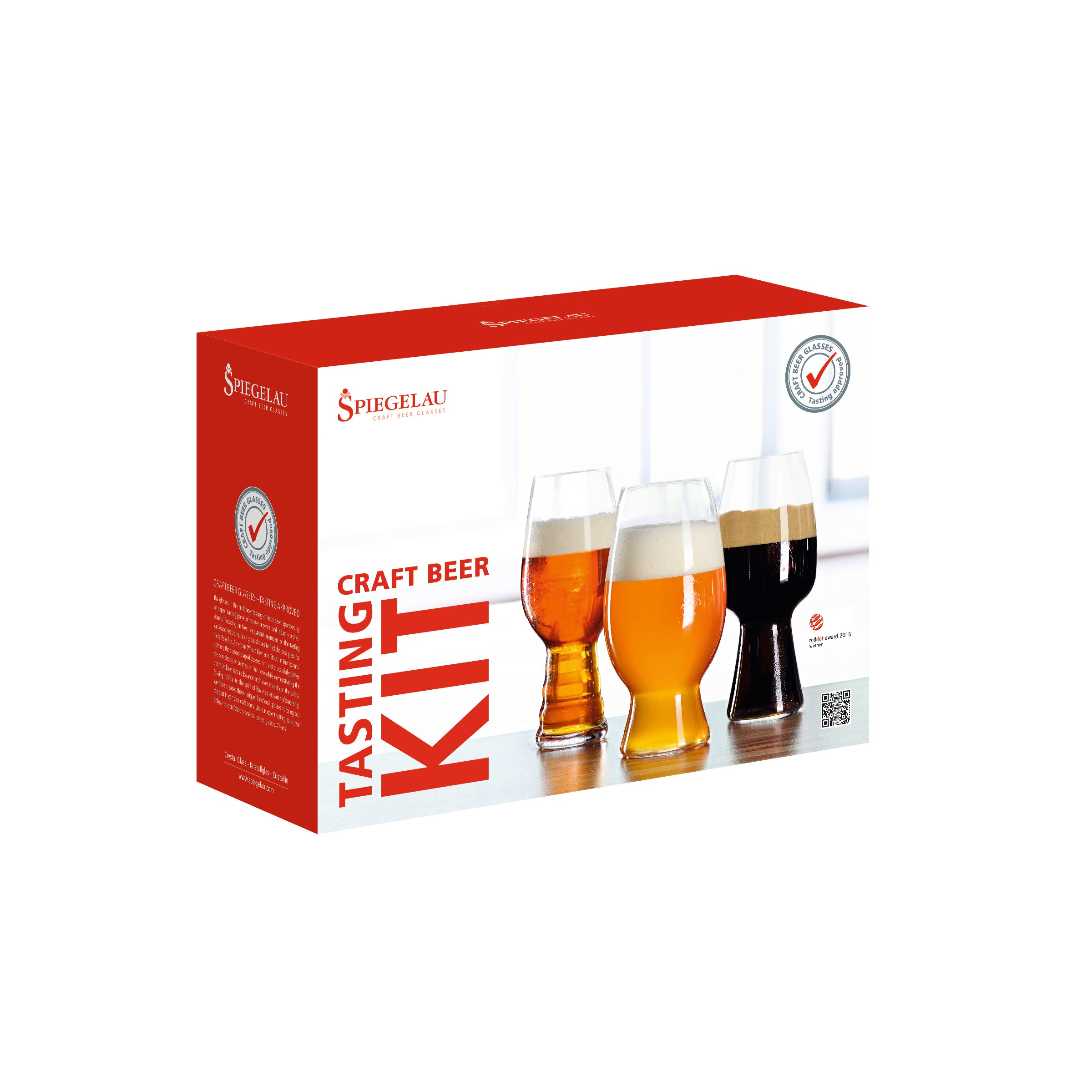 Spiegelau Craft Beer Tasting Kit (Set of 3)
