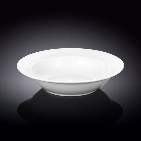 Set of 6 Fine Porcelain Soup Plates 8" 