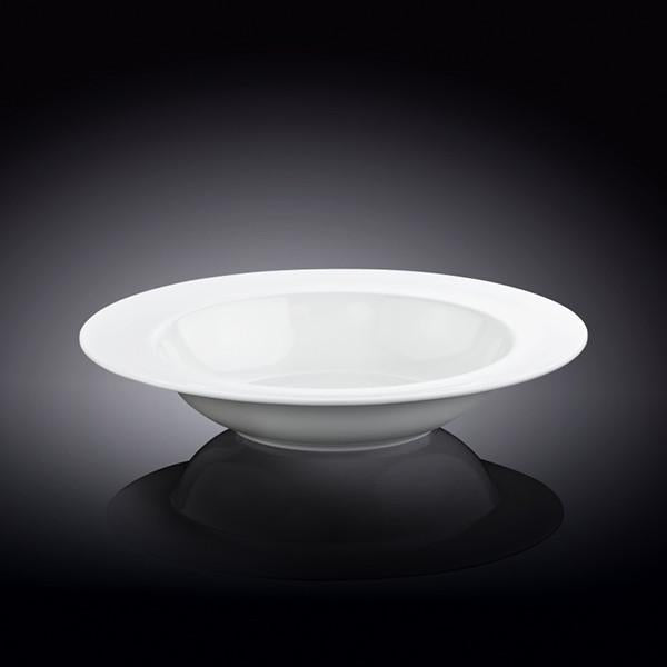 Set of 6 Fine Porcelain Deep Plates 8" 