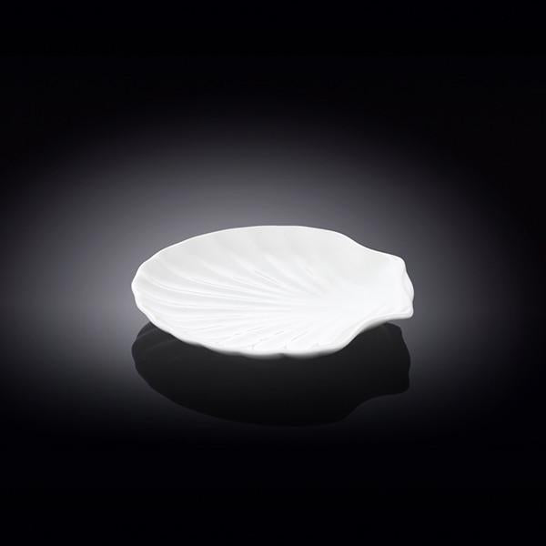 Set of 12 Fine Porcelain Shell Dishes 5"