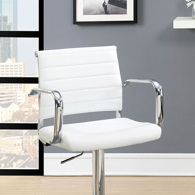 Zenah Bar Chair, White