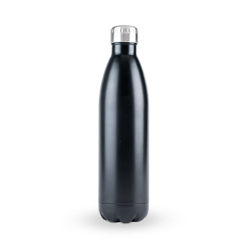 750ml Water Bottle in Matte Black 