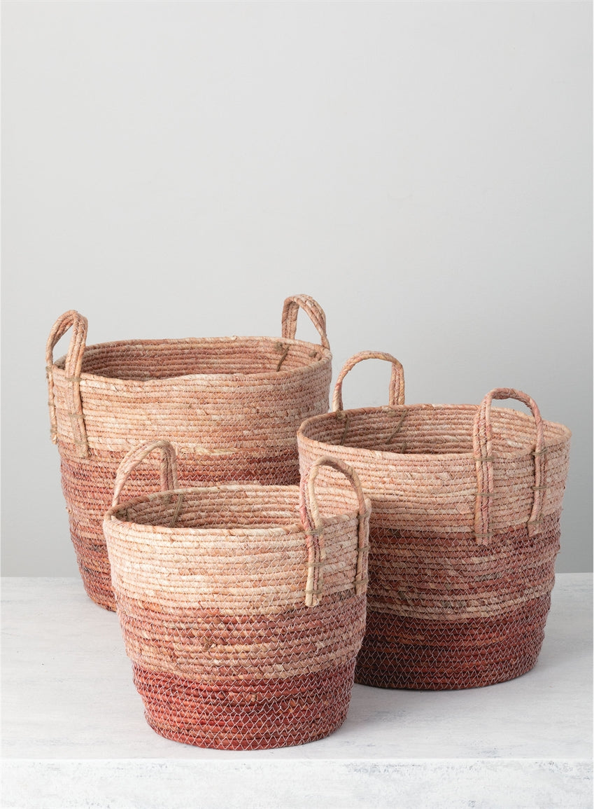 Pastel Basket, Set of 3